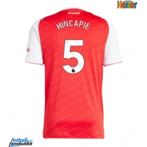 Arsenal Piero Hincapie #5 Hjemmedrakt 2025-26 Kortermet